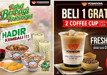 Promo Yoshinoya Jelang Ramadhan, Ada Paket Menu Spesial 12 Menu Cuma Rp 140 Ribuan