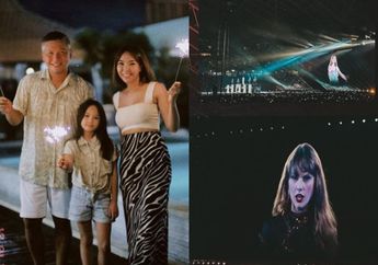 Intip Serunya Gempi Nonton Konser Taylor Swift Bareng Gisella Anastasia dan Gading Marten di Singapura, Pakai Baju Couple hingga Ungkap Lagu Favorit
