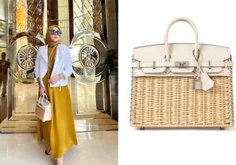 Bentuknya Kayak Anyaman Rotan, Tas Syahrini Ternyata Dibanderol Seharga Rp 1,2 Miliar, Lihat Penampakannya!