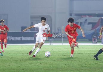 Hasil Timnas U-20 Indonesia Vs China - Ji Da Bin Selamatkan Garuda Nusantara dari Kekalahan