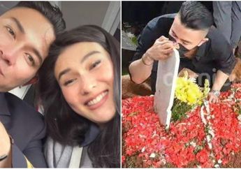 Setahun Stevie Agnecya Meninggal Dunia, Suami dan Samuel Rizal Kompak Ziarah Bareng