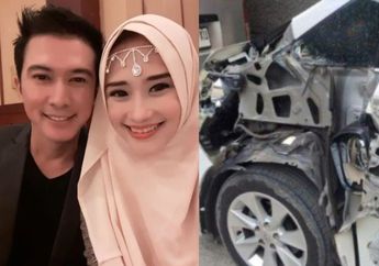 Innalillahi, Mandala Shoji dan Sang Istri Kecelakaan hingga Mobil Ringsek Parah, Sempat Tabrak Mobil Box yang Rem Mendadak