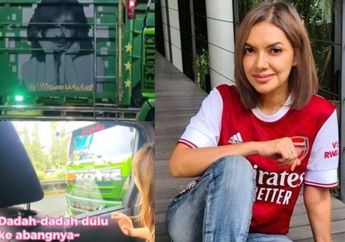 Ngakak! Detik-detik Najwa Shihab Kejar Truk Bergambar Dirinya, Sang Jurnalis Auto Lakukan Ini hingga Bikin sang Sopir Kegirangan