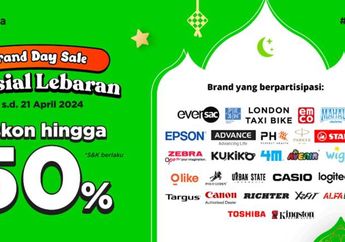 Brand Day Sale Gramedia: Kesempatan Terbatas, Produk Non-book Diskon 50%!