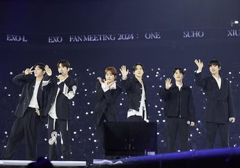 EXO Sukses Gelar Fanmeeting untuk Merayakan Anniversary 12 Tahun Debut, Yuk Intip Potret Kemeriahannya