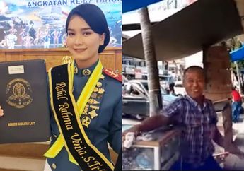 Ayahnya Juru Service Jam Tangan di Pasar, Taruni Cantik Viral Usai Jadi Lulusan Terbaik AAL dan Terima Penghargaan ini