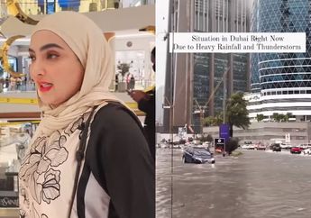 Innalillahi, Ashanty Terjebak Banjir dan Badai Saat Liburan ke Dubai Sampai Harus Dievakuasi, Satu Kota Lumpuh!