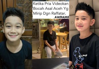 Plek Ketiplek Rafathar, Viral Bocah di Aceh Mirip Putra Raffi Ahmad, Wajah hingga Senyumnya bak Pinang di Belah Dua, Ini Sosoknya!