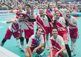 Jirayut Jadi MVP Usai Menang Lawan Pink Dragon di Celebrity Match 'Fun Volleyball'