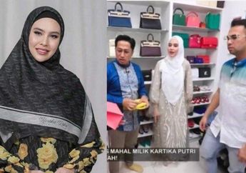 Kartika Putri Pamer Koleksi Tas Branded Sampai Ratusan Juta, Irfan Hakim: Kaya Juga ya Habib...