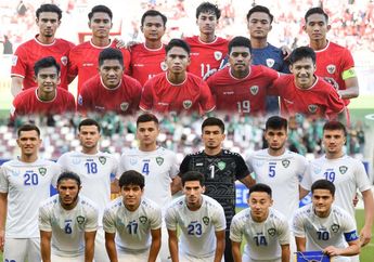 Indonesia Vs Uzbekistan - Dua Opsi Penalti Garuda Muda Tak Dikabulkan, Sama Kuat di Babak Pertama