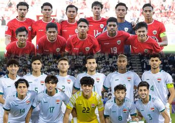Babak Pertama Timnas U-23 Indonesia Vs Irak - Kontroversi VAR Nodai Keunggulan Garuda Muda 