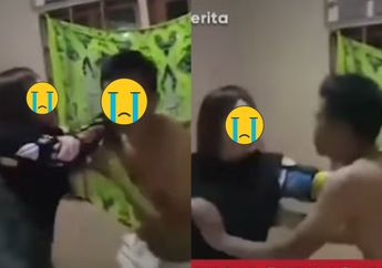 Tangkap Basah Suami Tidur di Kost Pelakor Cuma Pakai Celana Kolor, Istri Murka Gebukin Pakai Sapu, Netizen Beri Dukungan
