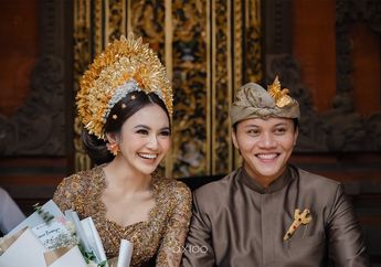 Aura Pengantin Mulai Terpancar, Mahalini Tampil Memukau dengan Kebaya Desainer di Acara Mepamit Bali