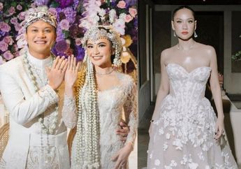 Seksinya BCL saat Kondangan ke Pernikahan Mahalini dan Rizky Febian, Dandan Glamor Pakai Gaun Blink-blink, Netizen Auto Salfok!