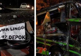 Viral Detik-detik Kecelakaan Bus SMK Lingga Kencana di Subang, Ada Penumpang Teriak hingga Kondisi Kendaraan yang Tak Layak