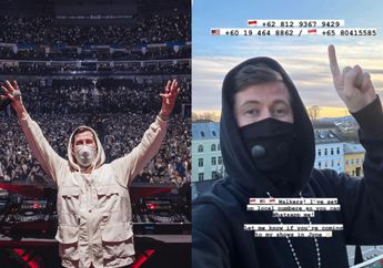 Bakal Konser di Indonesia, Alan Walker Malah Masuk Grup WA Keluarga Gegara Bocorkan Nomor Sendiri
