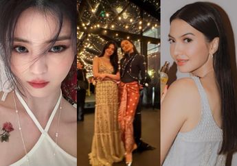 Cantik Luar Biasa! Raline Shah Bikin Geger Saat Foto Bareng Han So Hee di Festival Film Cannes, Anggun Pakai Balutan Beskap
