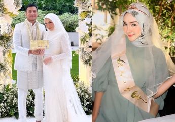 Sah! Melody Prima Resmi Nikah dengan Ilham Prawira Usai Setahun Cerai, Tampil Mempesona dalam Gaun Pengantin Putih