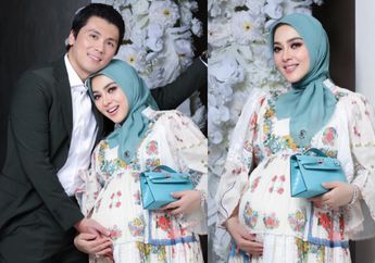 Aura Bumil Makin Menyala! Syahrini Tampil Glamor Pakai Sepatu Beludru Seharga Rp 19 Jutaan, Tengok Bentuknya