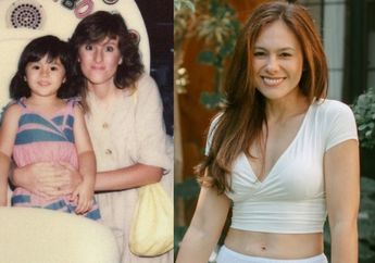 Cantiknya Ibunda Wulan Guritno yang Berdarah Inggris, Wajahnya Plek Ketiplek sang Putri, Awet Muda di Usia Kepala 6