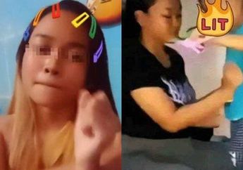 Viral Ibu Muda Lecehkan Bocah Baju Biru, Identitas Dibongkar Netizen, Sering Bikin Video di TikTok
