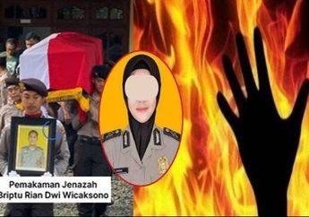 Bakar Suaminya hingga Tewas, Polwan di Mojokerto Ditetapkan Sebagai Tersangka KDRT, Kini Trauma Usai Habisi Nyawa Suami!