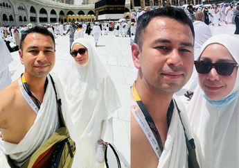 Injakkan Kaki ke Tanah Suci, Raffi Ahmad dan Nagita Slavina Auto Sujud Syukur di Depan Kabah: Terima Kasih Ya Allah
