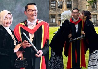Selamat, Ridwan Kamil Terima Gelar Doktor Kehormatan dari Kampus Skotlandia, Atalia Praratya dan Zara Kompak Datang!