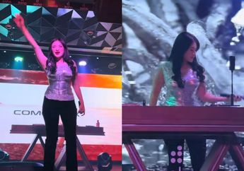 Kembali ke Dunia Malam Demi Hidupi Anak, Gaya Nathalie Holscher Saat Jadi DJ Curi Perhatian