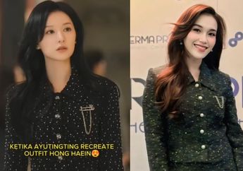 Cantiknya Ayu Ting Ting saat Cosplay Jadi Hong Hae In di Drakor Queen of Tears, Langsung Pancarkan Aura CEO Kaya Raya!