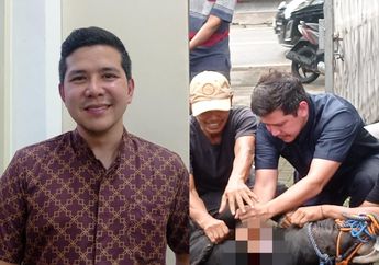 Berkurban Sapi, Haykal Kamil Sembelih Hewan Kurbannya Sendiri