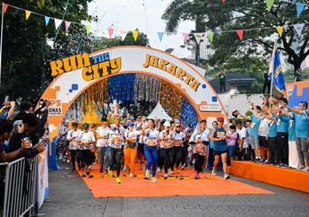 Run the City dalam Rangka LPS Monas Half Marathon, Rekatkan Ikatan Para Pelari