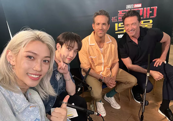 STAY Bersiap! Bang Chan dan Felix Stray Kids Membuat Konten Menarik Bersama Ryan Reynolds dan Hugh Jackman