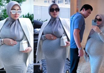 OTW Jadi Ibu, Syahrini Pamer Perut Buncit Jelang Lahiran, Sang Artis Bikin Heboh saat Nyentrik Dalam Balutan Dress Ketat!