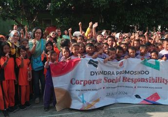 CSR Dyandra Promosindo Merayakan Hari Anak Nasional Bersama 3 Sekolah Dasar di Bogor