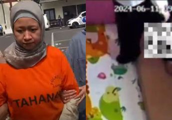 Pemilik Wensen School yang Aniaya Balita Ditangkap, Meita Irianty Tertunduk Pakai Baju Tahanan