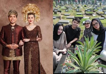 Ziarah ke Makam Adjie Massaid Bareng Thariq Halilintar, Aaliyah Massaid Bagikan Pesan Haru Ini: Sekarang Keluarganya Bertambah