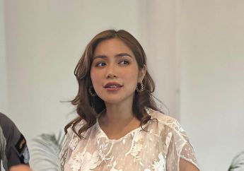 Hamil Besar, Jessica Iskandar Santai Kulineran di Festival Makan Receh