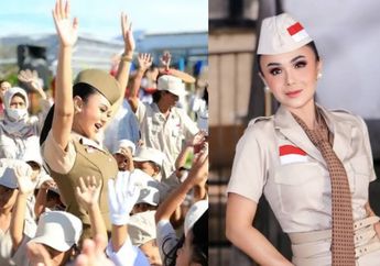 Cantiknya Yuni Shara saat Jadi Pemimpin Upacara 17 Agustus Anak PAUD, Kakak KD Dandan Nyentrik Pakai Busana Ala Pejuang, Intip Potretnya!
