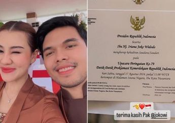 Bangganya Thariq Halilintar dan Aaliyah Massaid Ikut Upacara Kemerdekaan di IKN