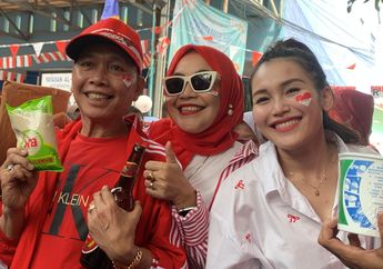Curang Saat Lomba 17-an, Ayu Ting Ting Geregetan Hingga Tarik Baju Ayah Rozak