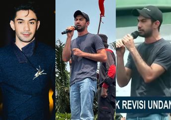 Emosi Lihat Huru-hara RUU Pilkada, Reza Rahadian Ikut Demo di Depan Gedung DPR, Orasinya Menohok Banget: Anda Ini Wakil Siapa?