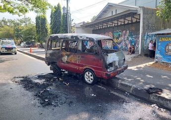 Innalillahi, Tabrak Lari di Bantul Yogyakarta Sebabkan Sebuah Mobil hingga Tiga Ponsel Hangus Terbakar