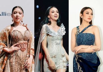 Adu Gaya Tiara Andini, Lyodra Ginting, dan Mahalini Saat Kenakan Dress Couture Diana M Putri!