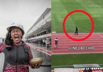 Mbak Rara&nbsp;Dipulangkan dari Aceh, Gara-gara Lakukan Ritual Usir Hujan di Stadion Harapan Bangsa Lhong Raya