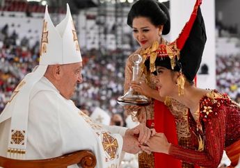 Diberkati Paus Fransiskus Secara Langsung, Lyodra: Terima Kasih Tuhan Atas Kesempatan Ini