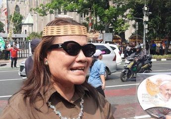Rela Datang dari Serawak, Malaysia, Wanita Ini Rogoh Kocek Puluhan Juta Demi Bertemu Paus Fransiskus di Jakarta