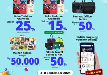 Gramedia Menggelar Customer Day 2024 dengan Beragam Promo Menarik dan Kegiatan Seru!