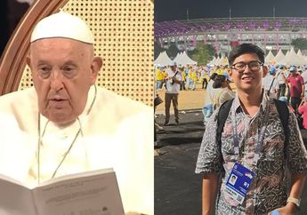 Tangis Haru Nico, Umat Katolik Asal Solo yang Akhirnya Bisa Bertemu Paus Fransiskus Usai Sempat Pasrah Tak Kebagian Tiket Misa